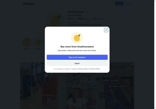 Lima Limon Store