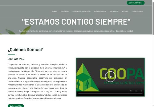 Cooperativa de Ahorros, Créditos y Servicios Múltiples, Pedro A. Rivera