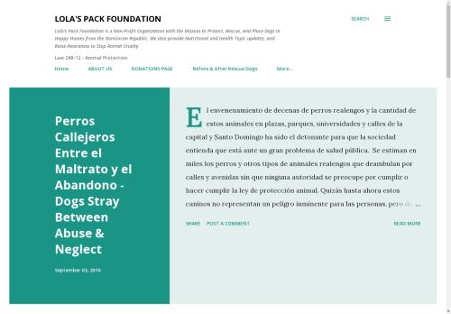 Lolas Pack Foundation