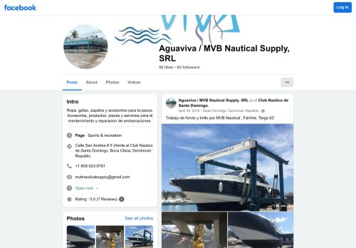 Agua Viva MVB Nautical Supply, SRL