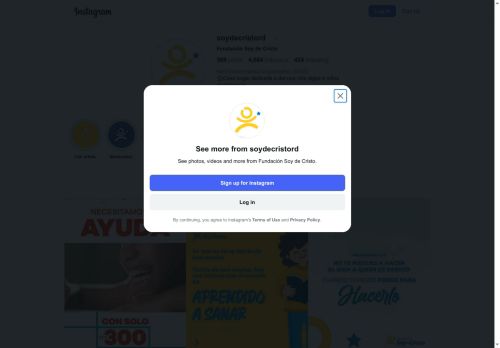 Fundación Soy de Cristo