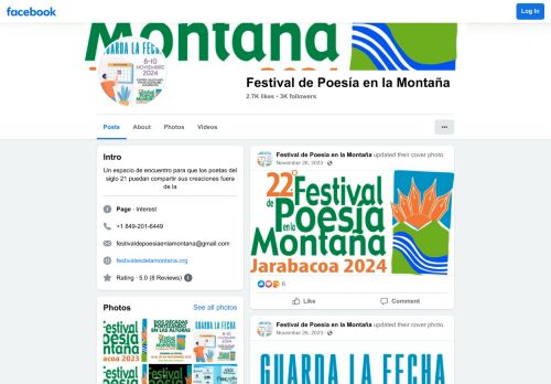 Festival de Poesía en la Montaña