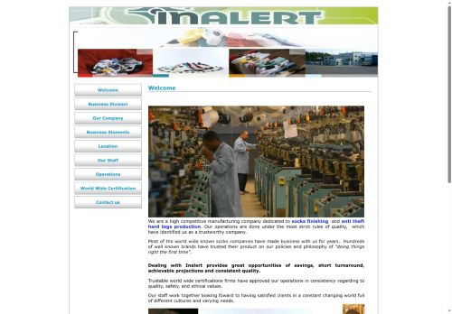 In Alert Manufacturing, Inc.