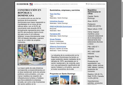 Portal de la Construcción Dominicana