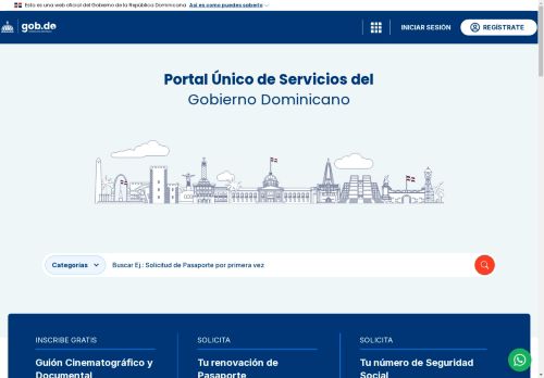 Portal de Servicios delGobierno Dominicano