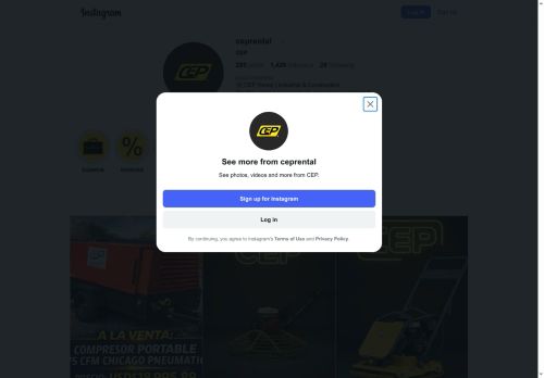 Construction Equipment & Parts, SRL