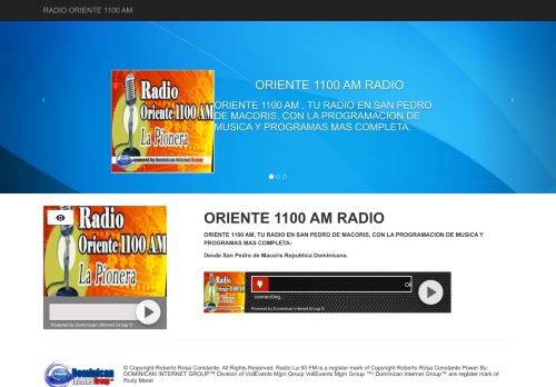 Radio Oriente 1100 AM