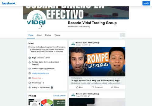Rosario Vidal Trading Group
