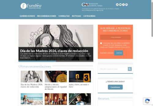 Fundéu Guzmán Ariza