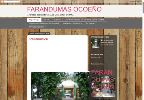 Farandumas Ocoeño