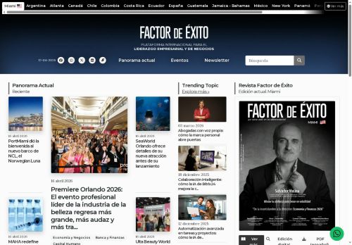 Factor de Exito