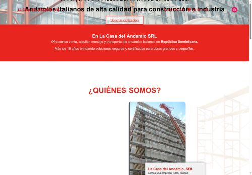 La Casa del Andamio, SRL