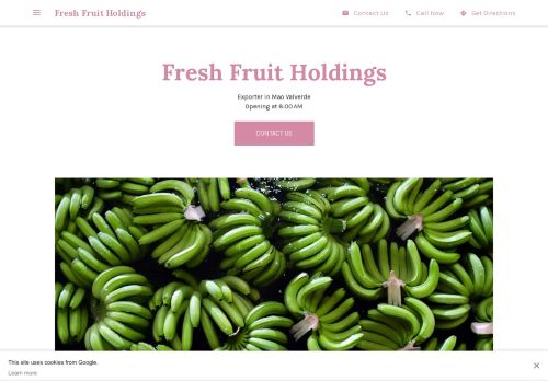 Fresh Fruit Holdings