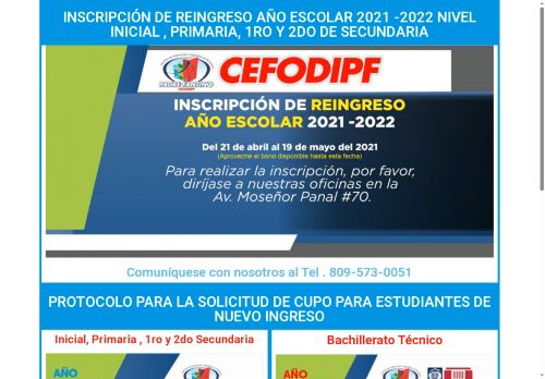 Centro de Formación y Desarrollo Integral Padre Fantino