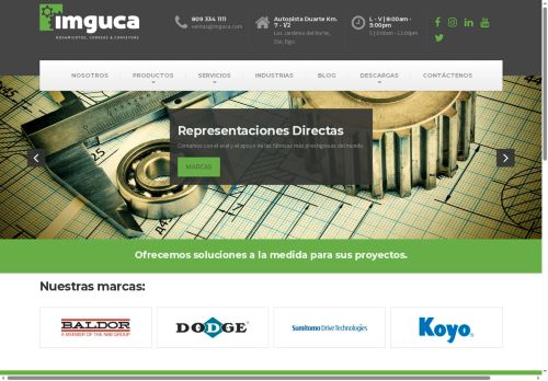 Imguca, Rodamientos, Correas y Conveyors