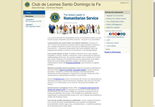 Club de Leones Santo Domingo La Fe