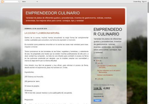 Emprendedor Culinario
