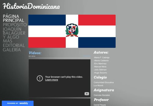 Historia Dominicana (1961-2010)