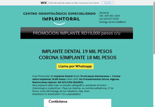 Implantoral