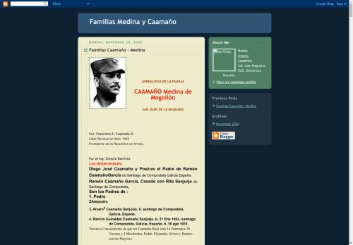 Familias Medina y Caamaño