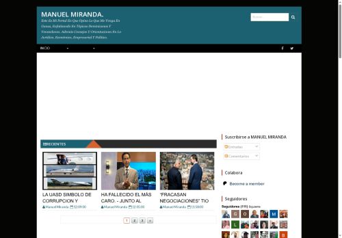 Manuel Miranda Opina