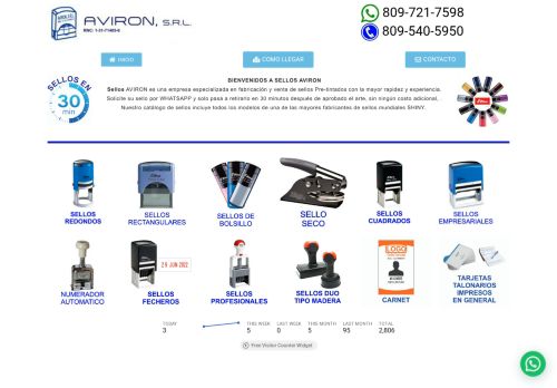Sellos Aviron, SRL