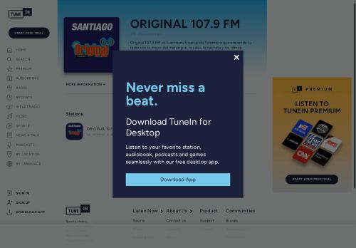 Original 107.9 Santiago