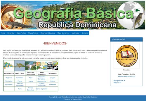 Geografía Basica República Dominicana