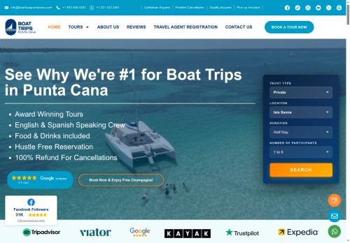 Boat Trips Punta Cana