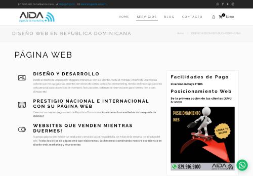 AIDA Diseño Web