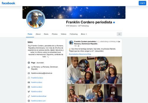 Franklin Cordero Periodista