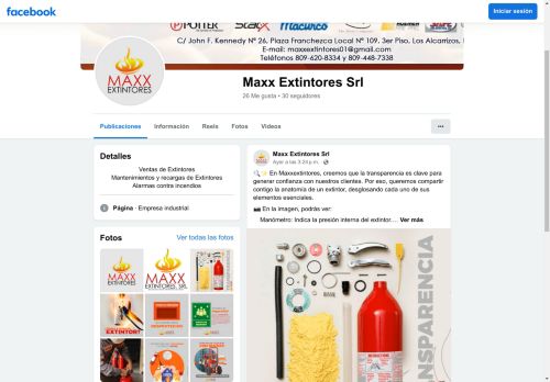 Maxx Extintores, SRL