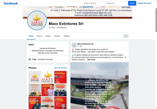 Maxx Extintores, SRL