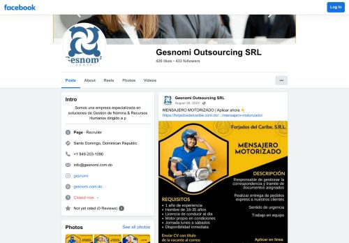 Gesnomi Outsourcing, SRL