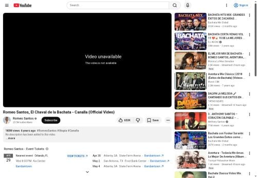 Romeo Santos y El Chaval de la Bachata, Canalla