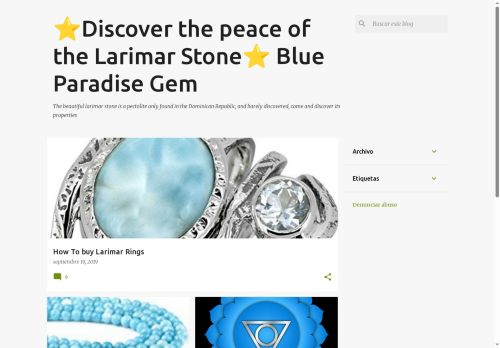 Stone Larimar