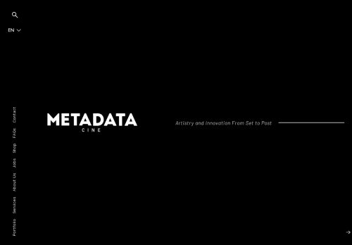 Metadata Cine
