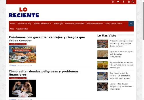 Lo Reciente