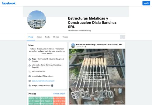 Estructuras Metálicas y Construcción Disla Sanchez, SRL