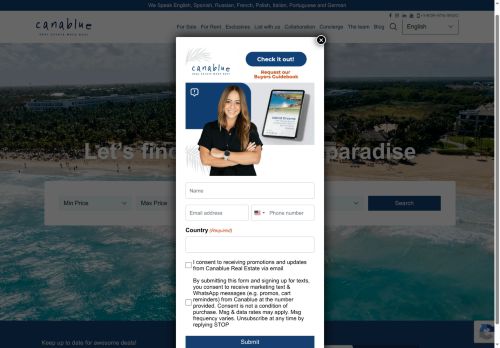 Cana Blue Real Estate