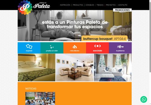 Pinturas Paleta
