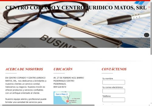 Centro Copiado y Centro Jurídico Matos, SRL