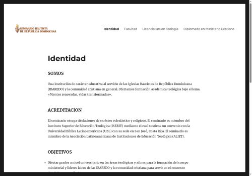 Seminario Bautista de República Dominicana