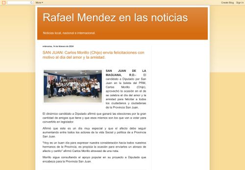 Rafael Méndez en las Noticias