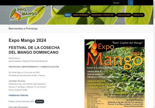 Pro Mango, Clúster del Mango Dominicano