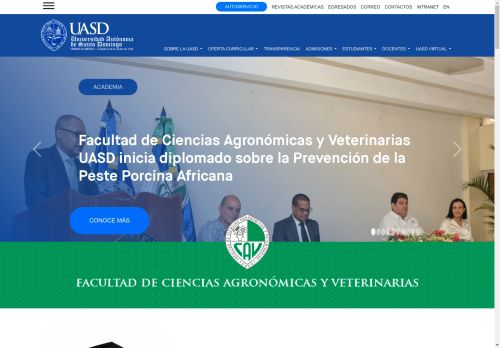 Facultad de Ciencias Agronómicas y Veterinarias de la UASD