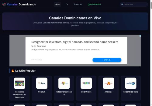 Canales Dominicanos en Vivo