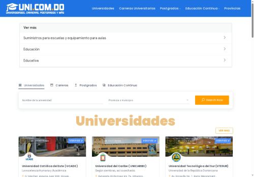 Universidades, Carreras, Postgrados y Más