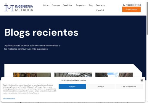 Blog de Estructuras metálicas
