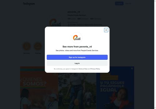 People Events Service, PEVENTSRD
